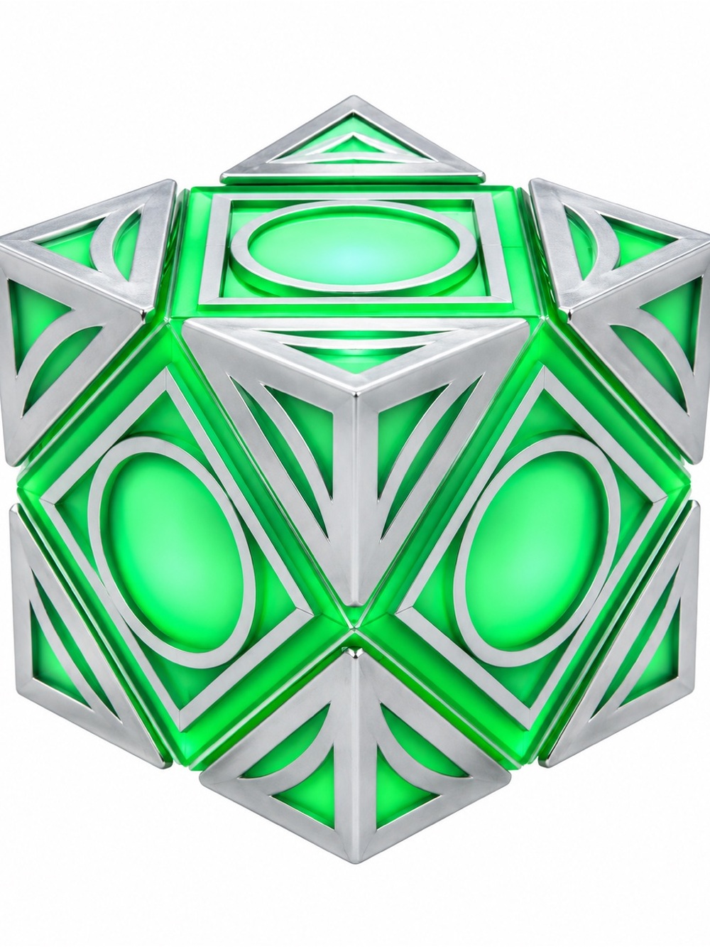Star Wars Jedi Holocron Light & Sound Galaxy’s Edge Disney Parks Green Cube